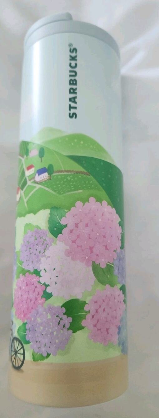 Starbucks Korea 2020 Hydrangea Troy Tumbler 473ml Limited in Jeju Island NIB